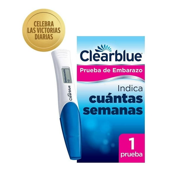 Prueba de embarazo Clearblue digital 1 pza