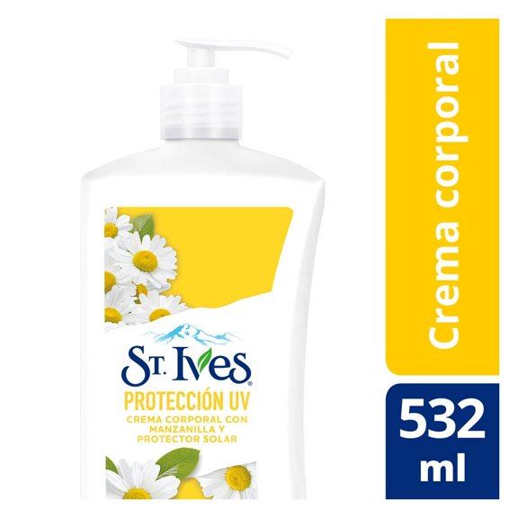 Crema corporal St. Ives protección uv 532 ml