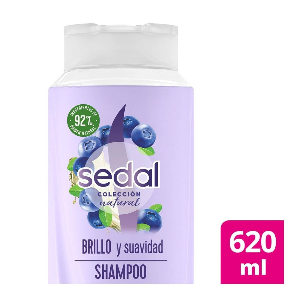 Shampoo Sedal brillo y suavidad arándano y óleos 620 ml | Walmart