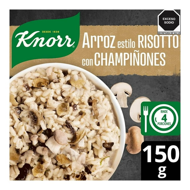 Arroz Knorr estilo risotto con champiñones 150 g