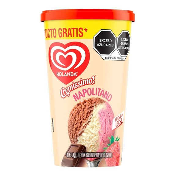 Helado Holanda sabor napolitano 1.17L