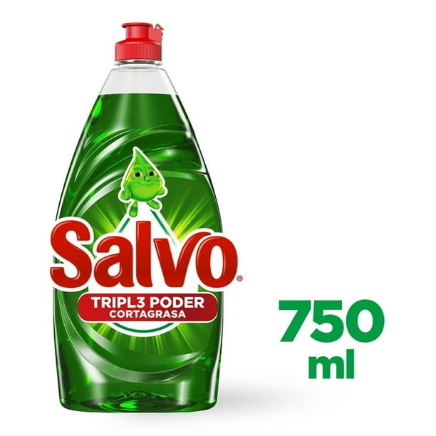 Lavatrastes líquido Salvo limón 750 ml