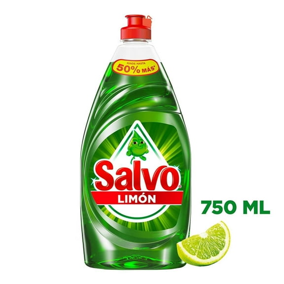 Lavatrastes líquido Salvo limón 750 ml
