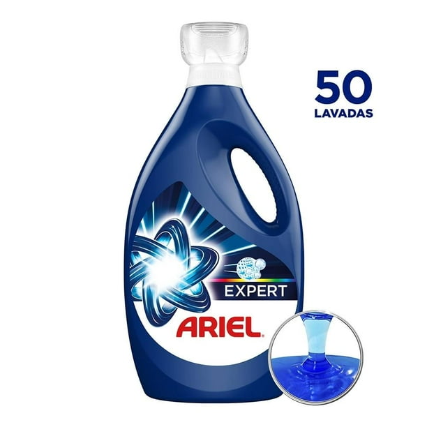 Detergente líquido Ariel Expert remueve manchas y cuida el color 3 l