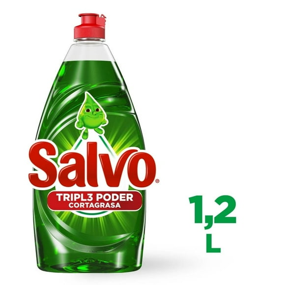 Lavatrastes líquido Salvo limón 1.2 l