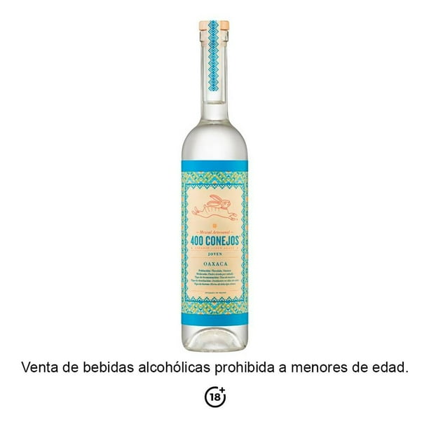 Mezcal 400 Conejos Joven 700 ml