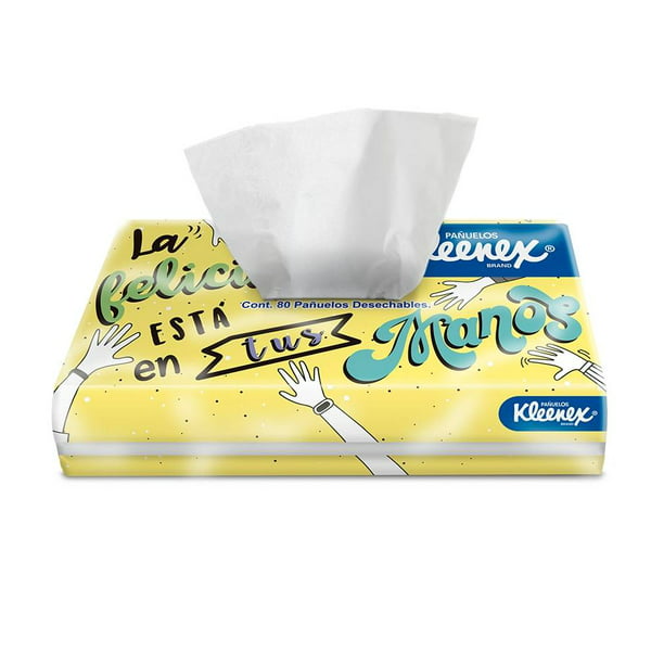 Pañuelos desechables Kleenex 80 pzas