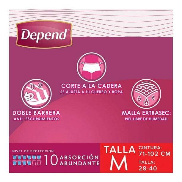 Depend® Ropa Interior Mujer