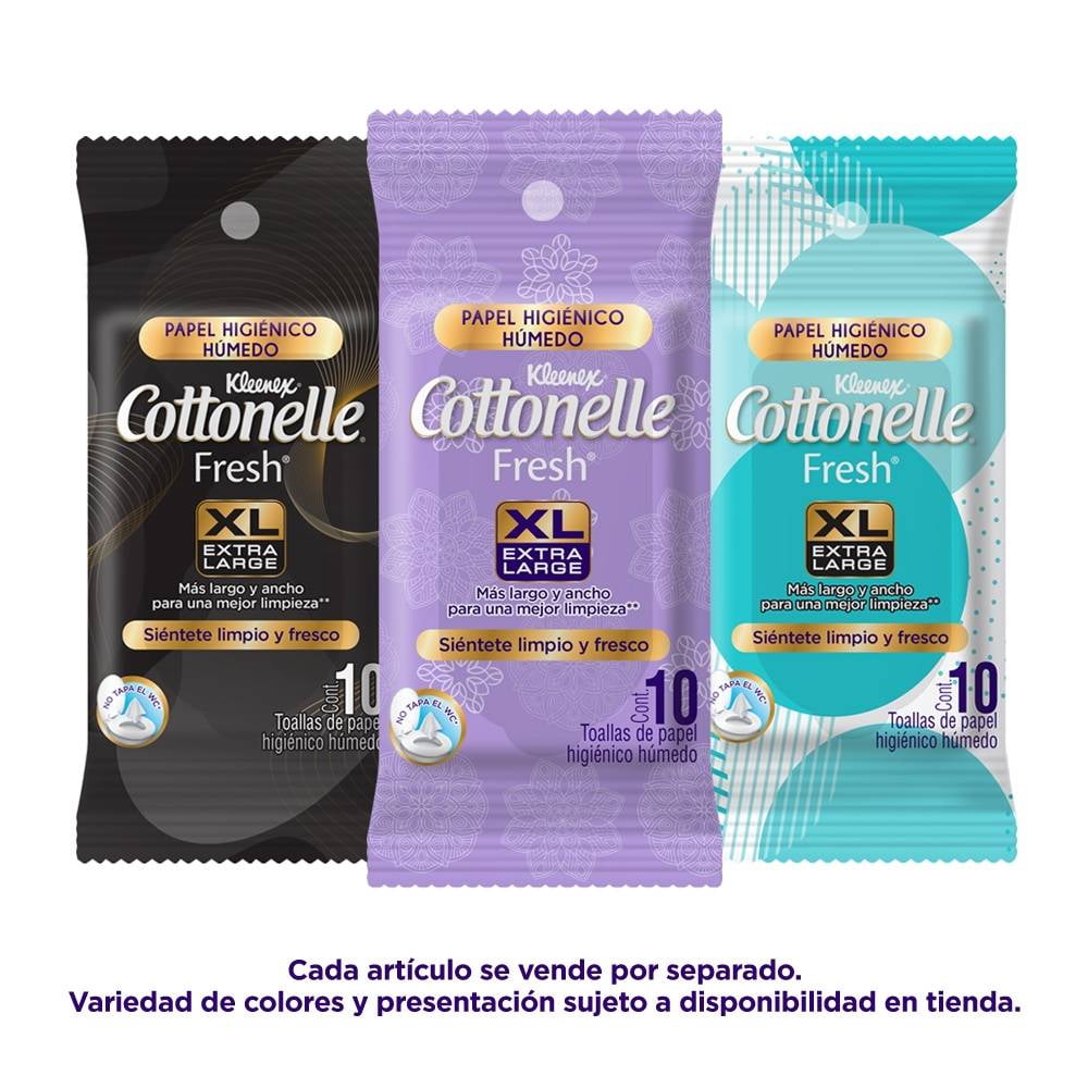 Papel Higiénico Húmedo Kleenex Fresh 6 paquetes de 42 toallas + 2 paquetes  a precio de socio