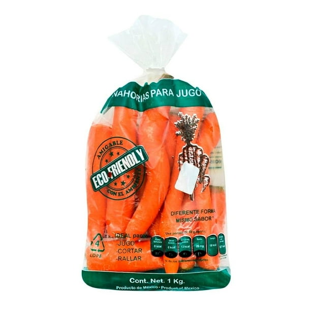 Bolsa de zanahorias Can-Mex 1 kg