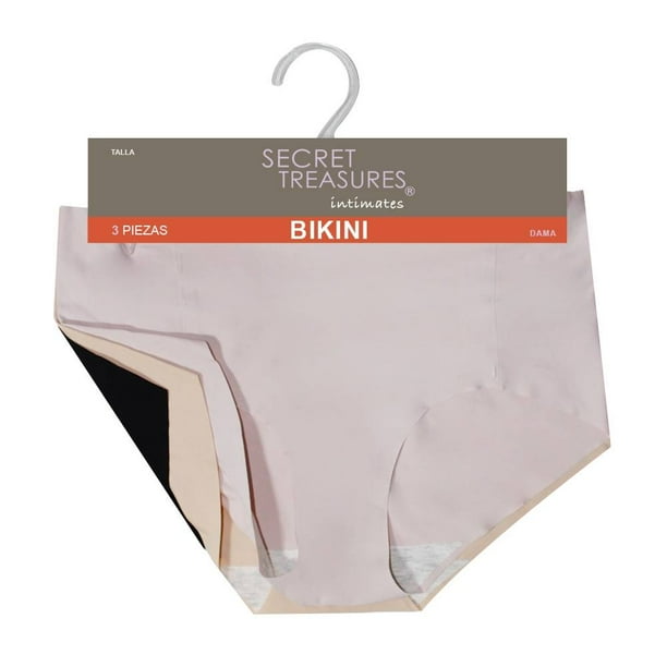 Bikini Secret Treasures Talla CH sin Costura Multicolor 3 Piezas