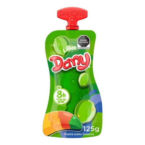 Gelatina de agua Dany en pouch sabor limón 125 g