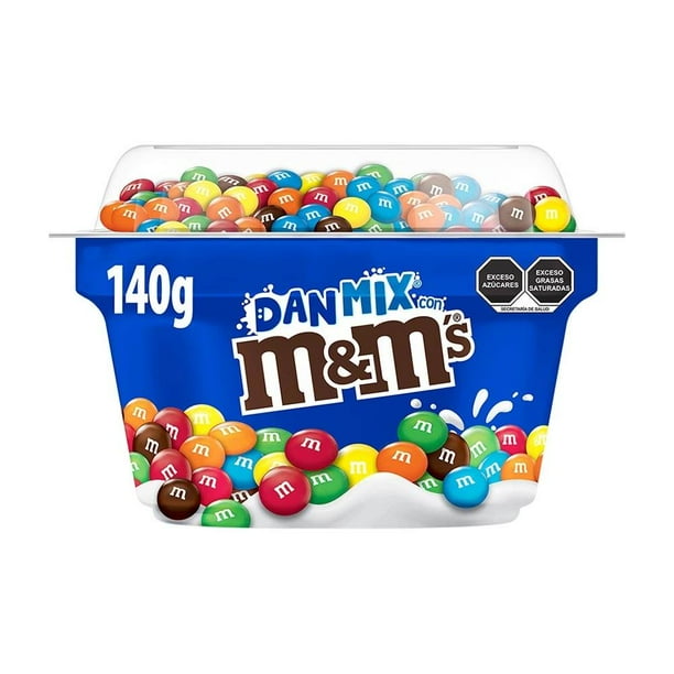 Yoghurt Danmix con M&M's 140 g