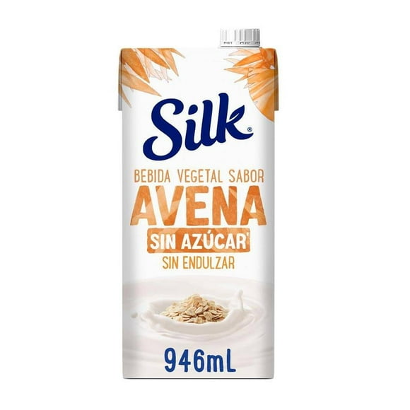 Bebida vegetal Silk sabor avena sin azúcar 946 ml