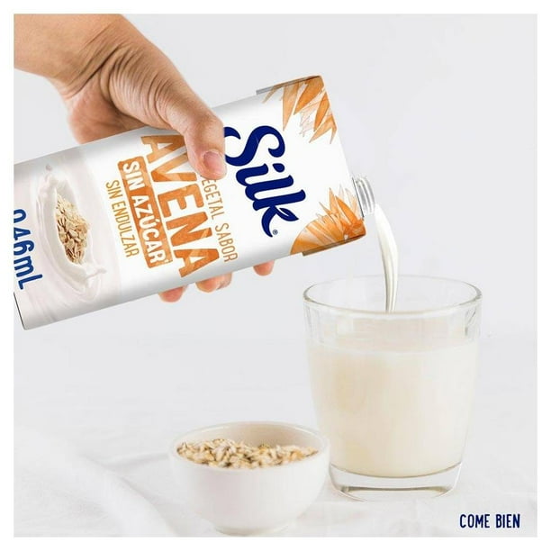 Bebida Silk Sabor Avena Sin Azúcar, 946 ml.