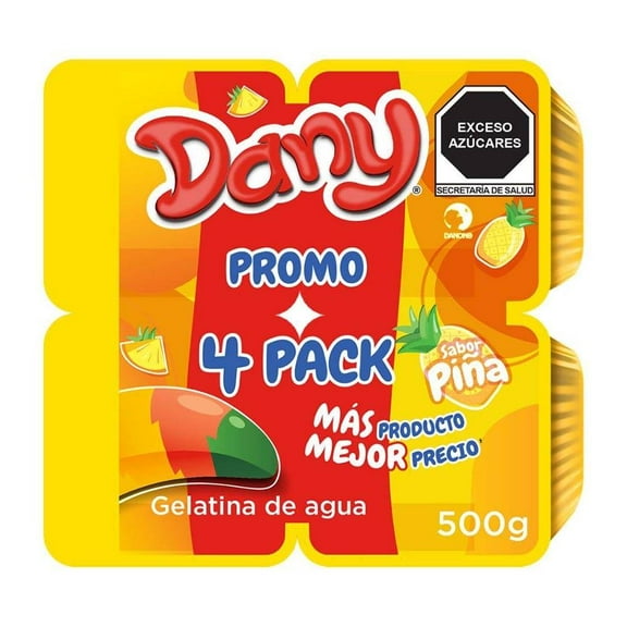 Gelatina de agua Dany piña 500 g