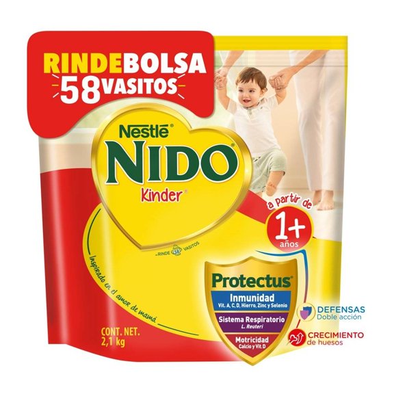 Alimento para niños Nido Kinder 1+ a partir de 1 año 2.1 kg