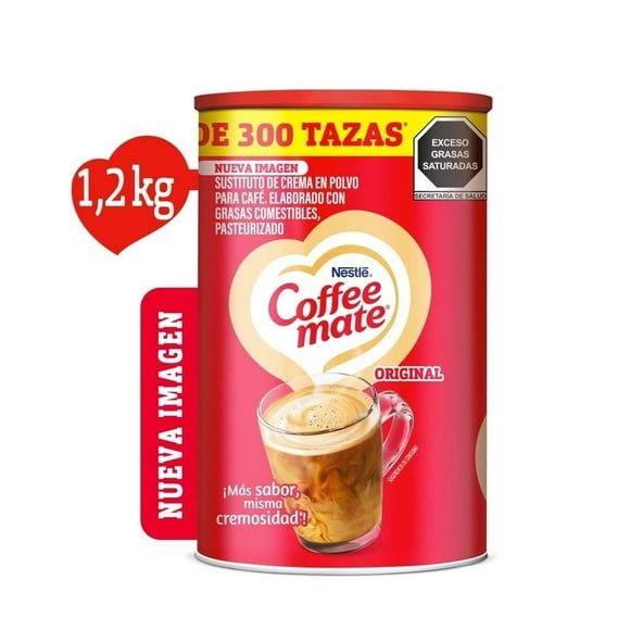 Sustituto de crema para café Coffee Mate en polvo 1.2 kg