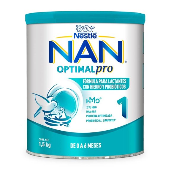 Fórmula para lactantes NAN Optimal Pro etapa 1 de 0 a 6 meses 1.5 kg