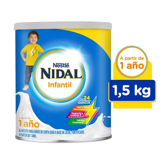 Alimento para niños Nestlé Nidal infantil 1.5 kg