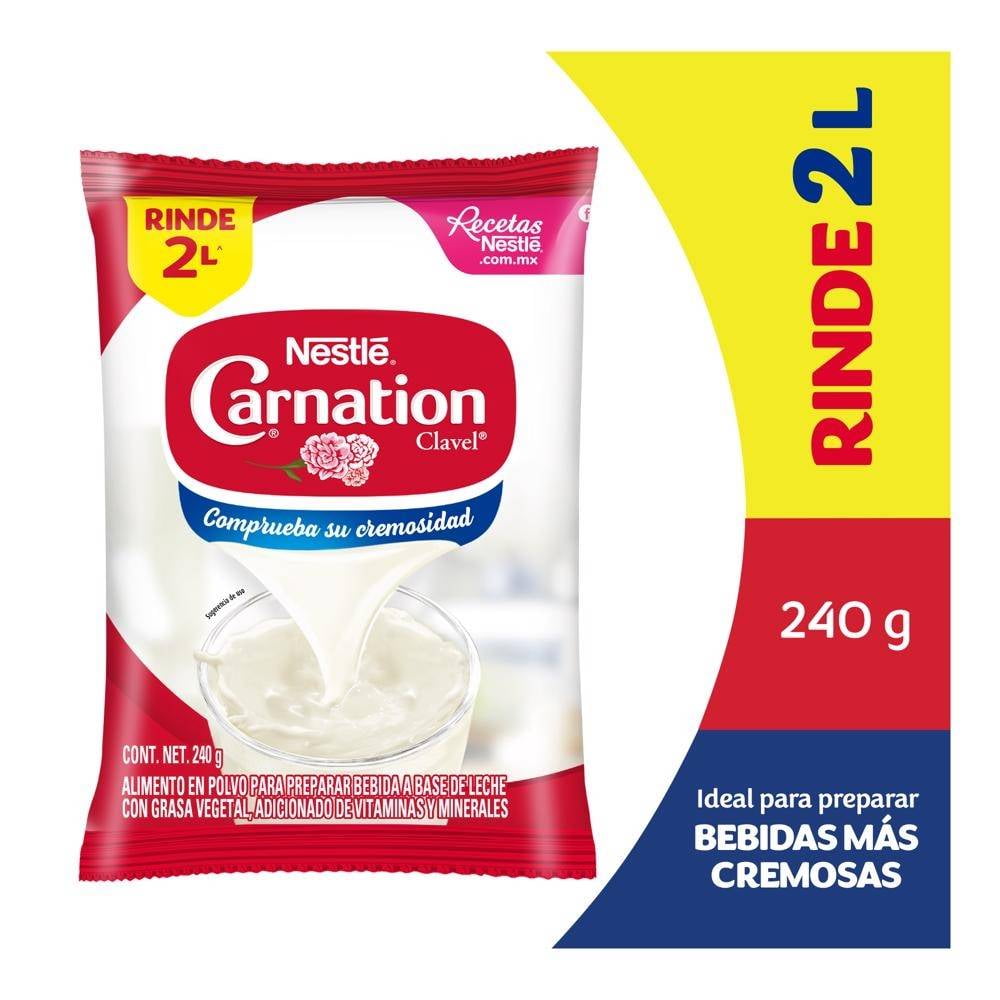 Leche en polvo Nestlé Carnation Clavel 120 g | Walmart