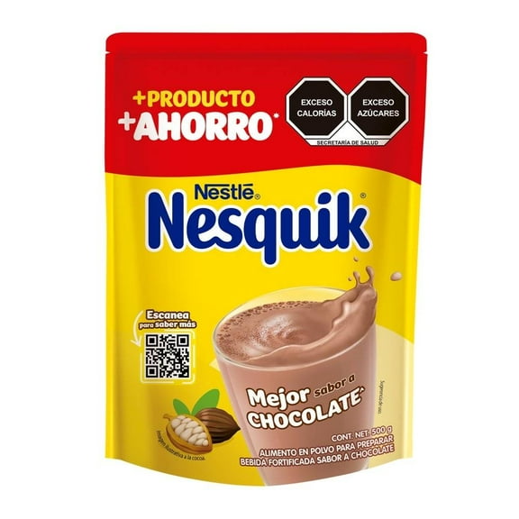 Alimento en Polvo Nesquik sabor chocolate 500 g