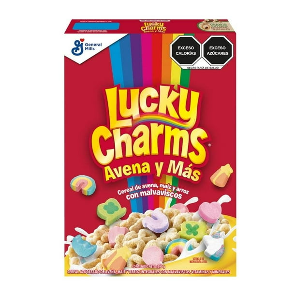 Cereal Lucky Charms de avena con malvaviscos 290 g