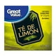 thumbnail image 1 of Té Great Value limón 50 pzas, 1 of 3