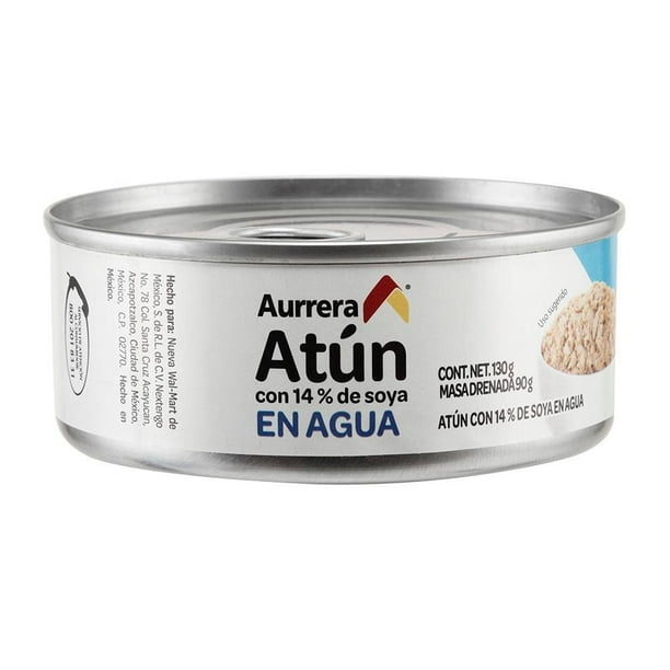 Atún Aurrera en agua 130 g