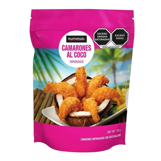 Camarones empanizados Marketside al coco 500 g | Walmart