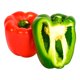 thumbnail image 2 of Pimientos verde y rojo Marketside 2 pzas, 2 of 4