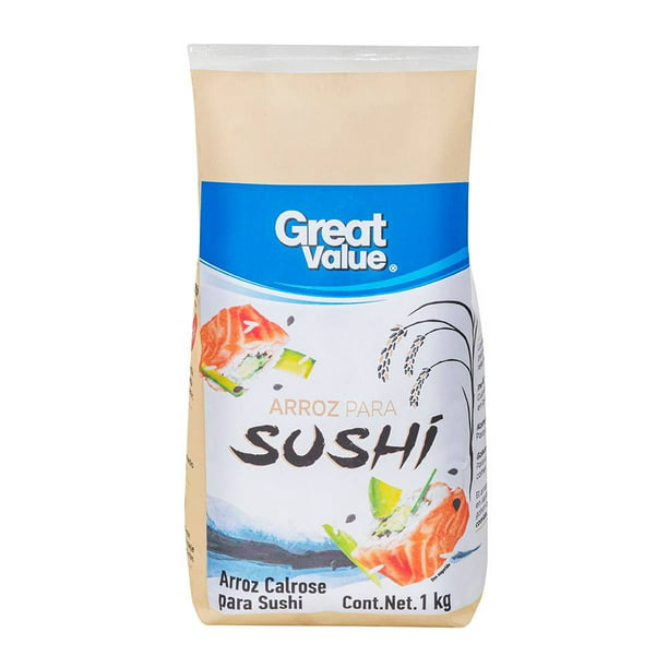 Arroz para sushi Great Value 1 Kg