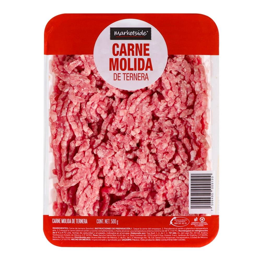 Carne molida de ternera Marketside 500 g