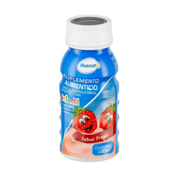 Pediasure Nutrición especializada Liquido Sabor Fresa Botella X 237 Ml