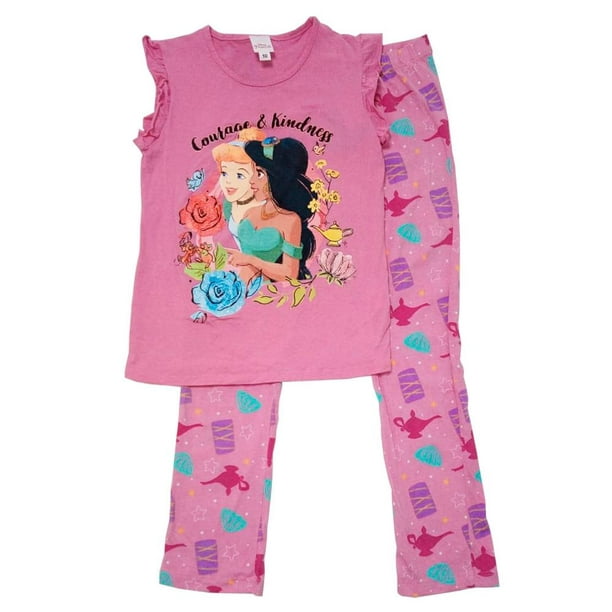Pijama Princesas Talla 10 Rosa