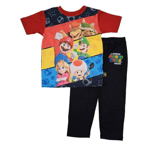 Pijama Nintendo Talla 8 Mario Bross Negro |