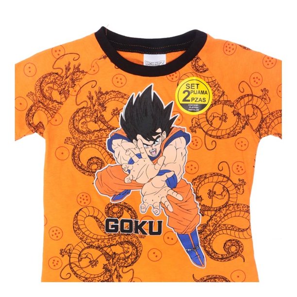 DRAGON BALL SUPER - Conjunto de pijama de forro polar de niño San Goku  Saiyan