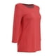 thumbnail image 3 of Playera Simply Basic Talla G Cuello Redondo Rojo, 3 of 4