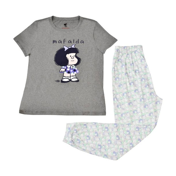 Pijama Talla G Pantalón Jaspeada Lila | Walmart