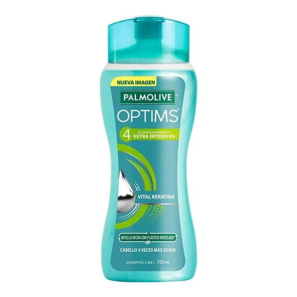 Shampoo Palmolive Optims 2 en 1 extra intensivo 700 ml