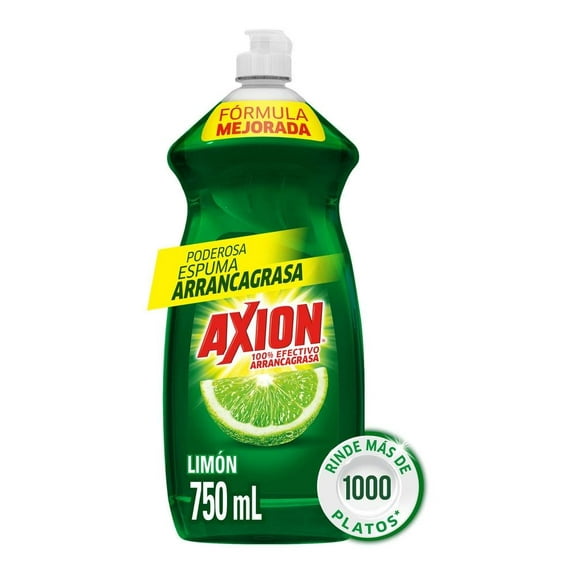 Lavatrastes líquido Axion limón 750 ml