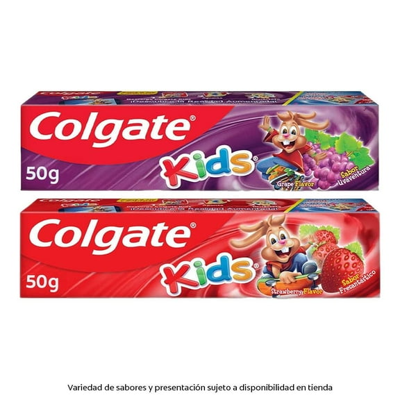 Pasta Dental Para Niños Colgate Kids Tandy Combate Gérmenes y Bacterias 50g 1 pieza