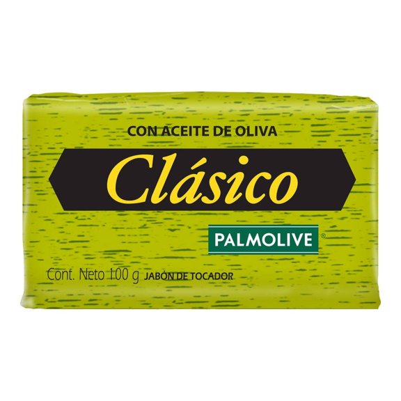 Jabón de tocador Palmolive clásico con aceite de oliva 100 g