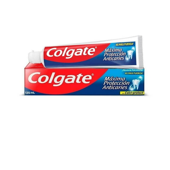 Pasta Dental Colgate Máxima Protección Anticaries Sabor Original 135 ml