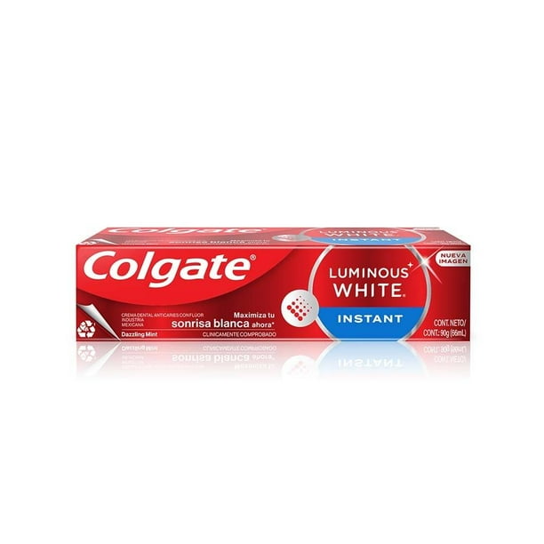 Pasta Dental Blanqueadora Colgate Luminous White Instant con Flúor 66 ml