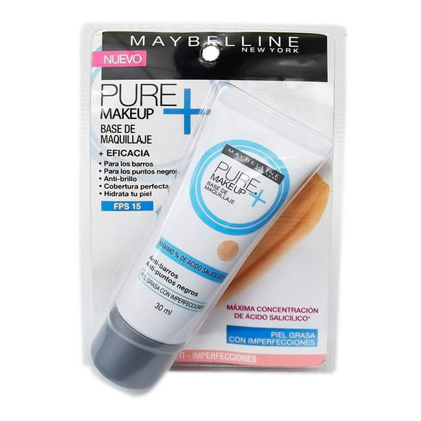  Base de maquillaje Maybelline Pure Makeup claro natural ml