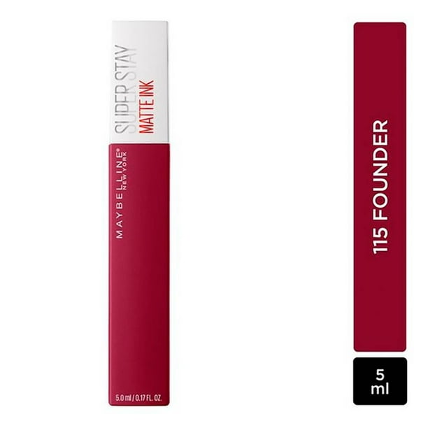 Labial Maybelline Superstay líquido matte ink 115 founder 5 ml