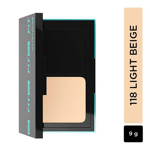 Base de maquillaje Maybelline Fit me! polvo 118 light beige 9 g