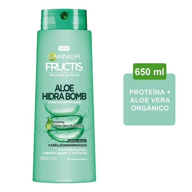 Walmart ml bomb aloe | Garnier 650 Fructis hidra Shampoo