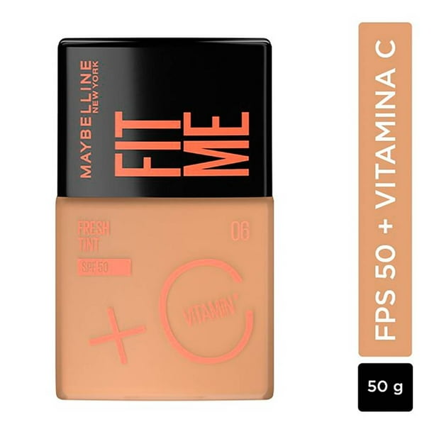 Maybelline Fit Me Fresh Tint Base Líquida Tono 6 - Farmacia Zentner